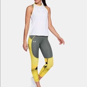 NWT Under Armour Hex Delta Open Back Tank